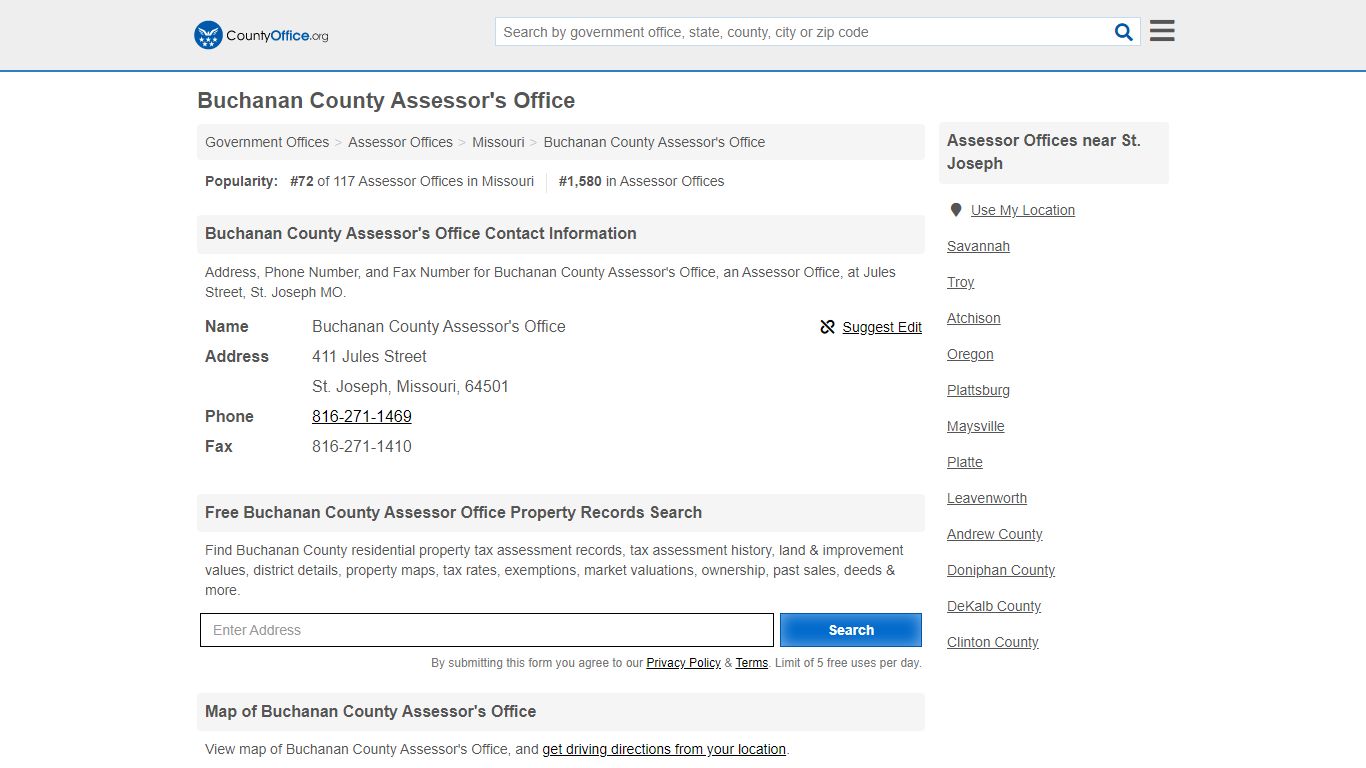 Buchanan County Assessor's Office